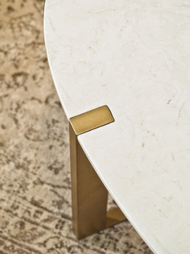 GOLD - Round coffee table by CASA +39 - view 3